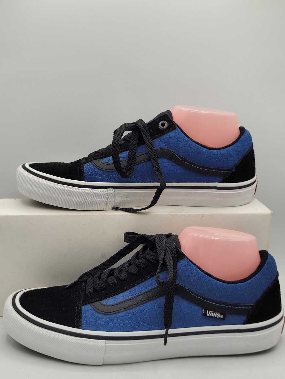 Vans Old Skool Pro x Rowan Zorilla "Black/Blue Croc Size 8.5